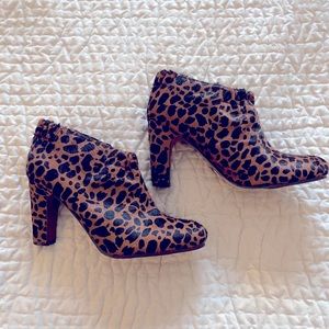 Sam Edelman Fur Animal Print Heels